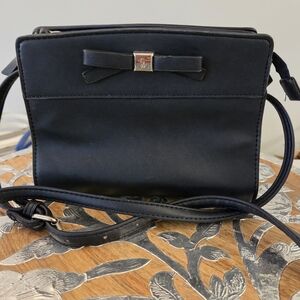 NINE WEST Navy Blue Crossbody Bag